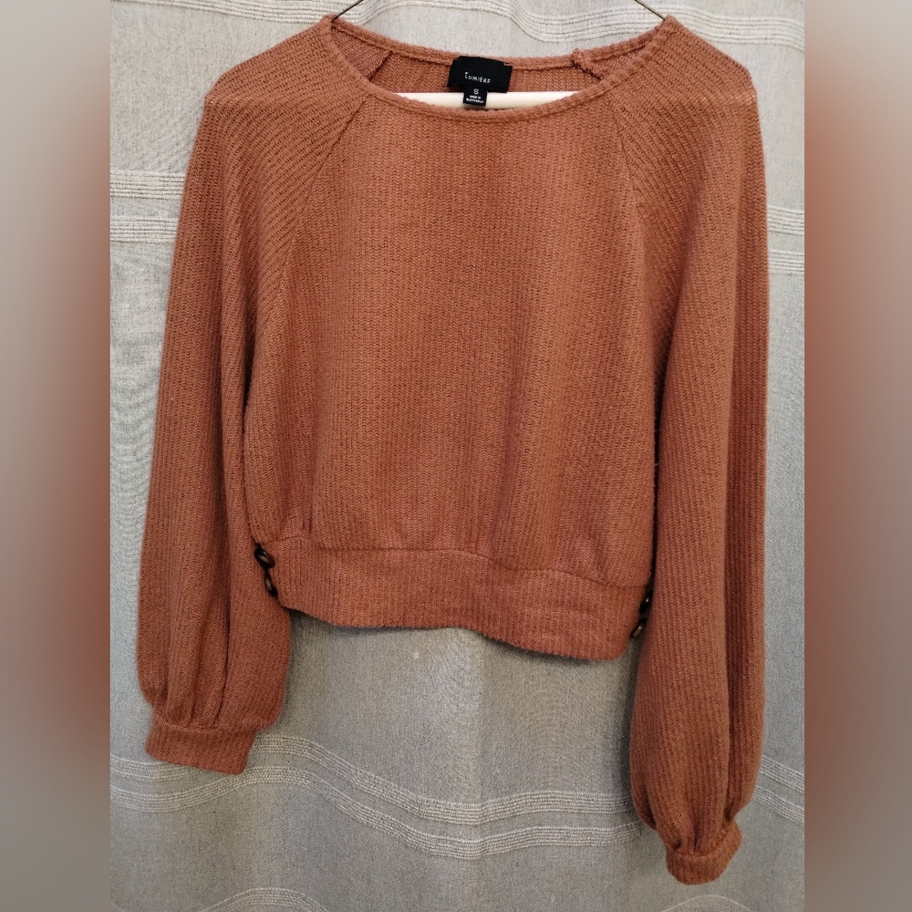 Lumiere Women's Cropped Sweater